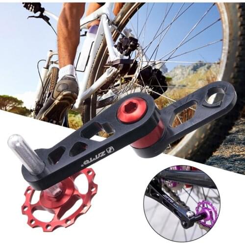 ZTTO Bicycle Chain Tensioner Aluminum Bike Single Speed Derailleur Hang Dropout Frame Adjustable Bike Pulley Bicycle Accessories