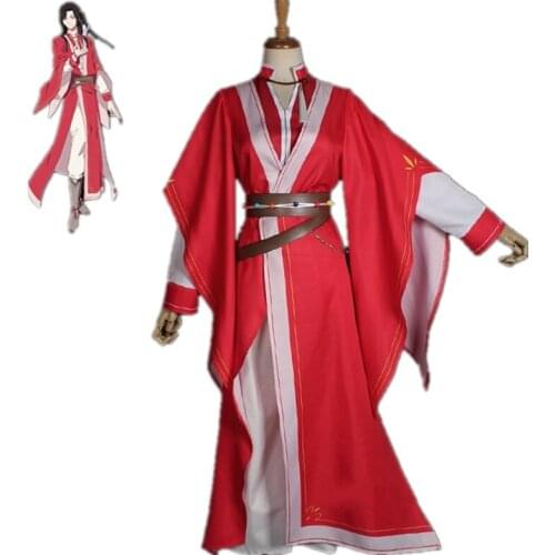 Anime Tian Guan Ci Fu Hua Cheng Cosplay Costume Young Hua Cheng San Lang Uniform Halloween Costumes For Women