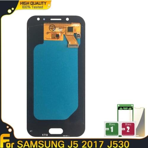 Super AMOLED LCD For Samsung Galaxy J5 2017 J530 SM-J530F J530M LCD Screen Display Touch Digitizer Assembly Replacement Parts