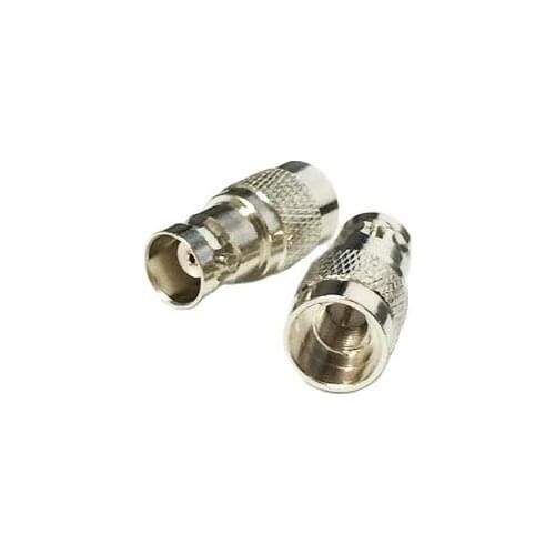 1pc NEW UHF Male Plug to BNC Female Jack RF Coax Adapter convertor Straight Nickelplated wholesale