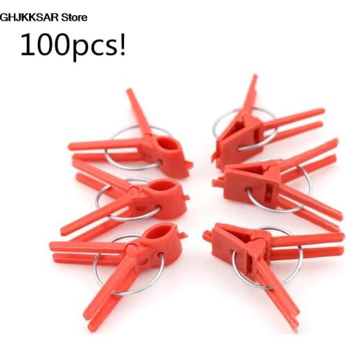 Hot sale 100pcs Garden Vegetable Flower Tomato Vine Bushes Plants Durable Plastic Grafting Clips