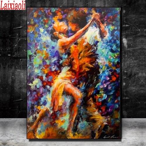 Diamond Painting 5d abstract Tango Dance Art Embroidery Sale portrait Full Drill Square Picture Of Rhinestones Diy Needlework