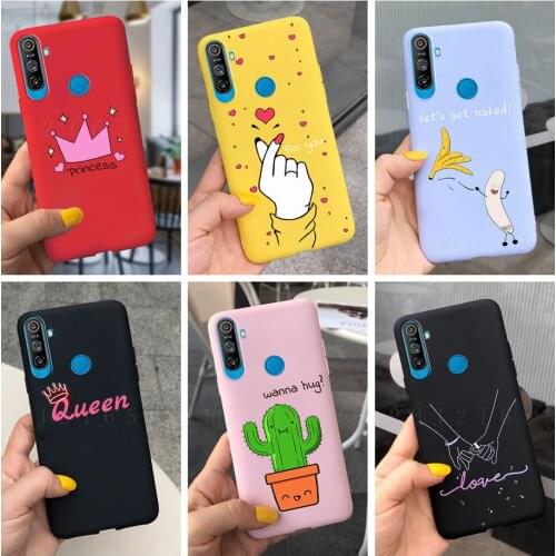 For Realme C3 (3 cameras) Case Soft Slim Cute Catoon Phone Back Cover For Oppo Realme C3 Case RealmeC3 Fundas Bumper 6.5'' Coque