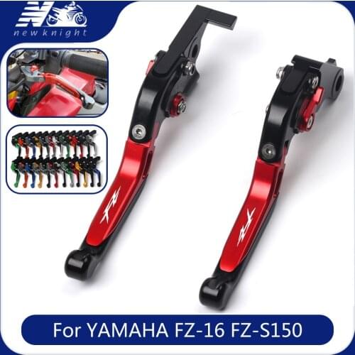For Yamaha FZ-16 FZ16 09-16 FZ-S150 FZS150 15-16 Motorcycle CNC Aluminum Alloy Adjustable Foldable Brake Clutch Lever Accessorie