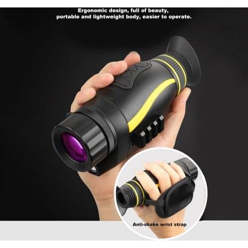 4X35 Infrared Digital Night Vision Monocular With 32G TF Card Telescope For Hunting Hiking Scouting HD Night Camera Scope
