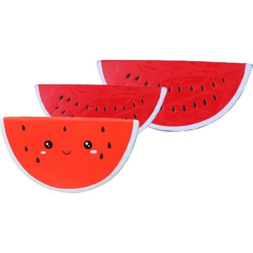 Cute Squishy Toy Fruits Squeeze Watermelon Rising Toy Abreact Soft Sticky Squishi Stress Relief Toys Funny Gift