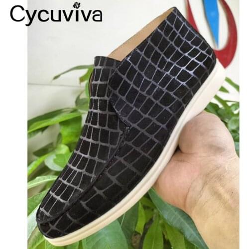 Coffee High Top Loafers Real Leather Men Shoes Slip On Round Toe Platform Shoes For Men Casual Formal Shoes Designer Male Flats