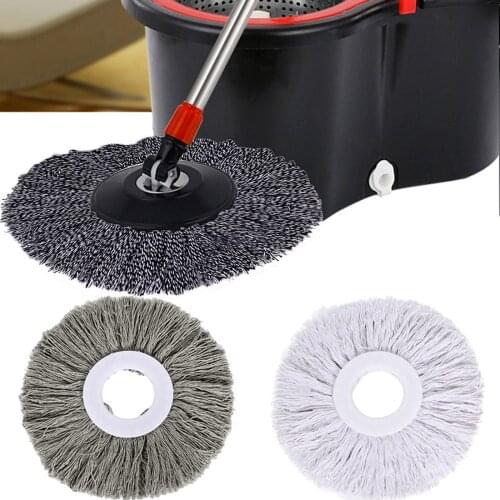 New Replacement 360 Rotating Head Easy Magic Microfiber Spinning Floor Mop Head Mop Accessories Household Cleaning Tools