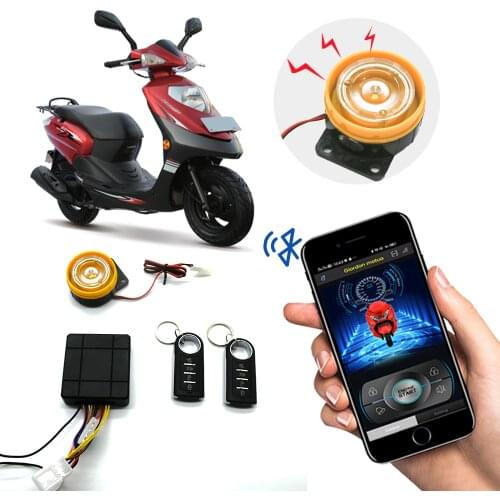 Motorcycle Alarm Security System Remote Control Engine Start Anti-theft Security Alarm Transmitter