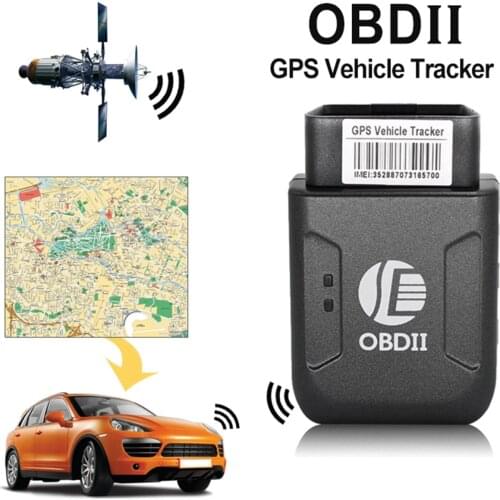 Universal Mini OBD2 GPS Trackers GPRS Real Time Car GSM OBDII 2 TK206 Quad Band Anti-theft Alarm Vehicle Tracking Device System