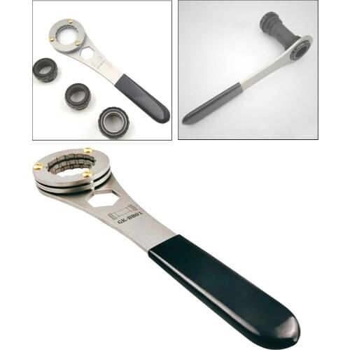 Bike BB Wrench Integrated Bottom Bracket Tool Remover Removing Installation