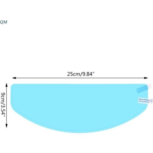 Motorcycle Helmet Waterproof Rainproof Anti-Fog Lens Film Clear Visor Screen Shield for K3 K4 AX8 LS2 HJC MT 13MF