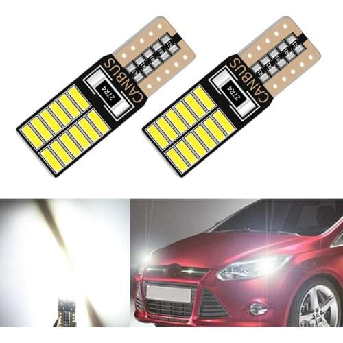 W5W T10 LED Bulbs Canbus Car Parking Lights Interior Light For Hyundai solaris accent i30 ix35 i20 elantra santa fe tucson getz