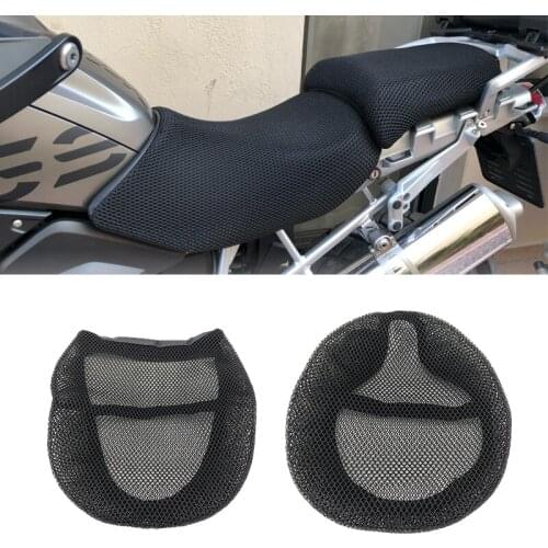 Motorcycle Protecting Cushion Seat Cover For BMW R1250GS R1200GS R 1200 GS LC ADV Adventure 2004-2021 Fabric Saddle Seat Cover
