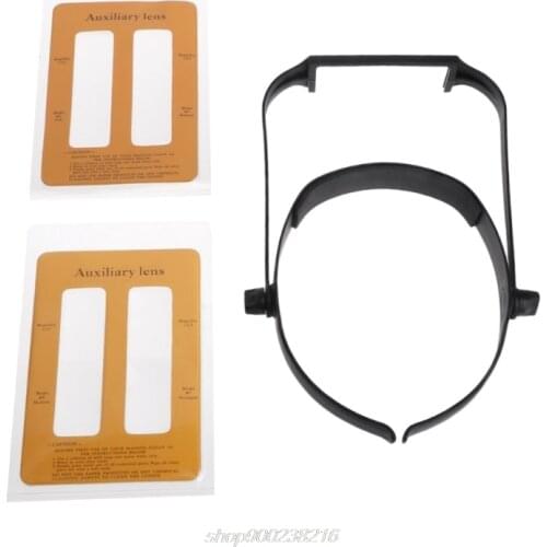 1.6x 2.0x 2.5x 3.5x Head Headband Replaceable Lens Loupe Magnifier Magnify Glass MY31 21 Dropshipping