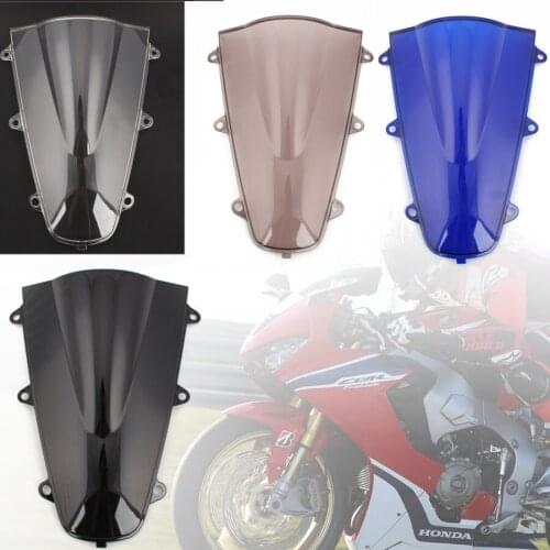 1pcs ABS Plastic Motorcycle Wind Deflectors Screen Windshield Windscreen for HONDA CBR1000RR 1000RR 1000 RR 2017-2018