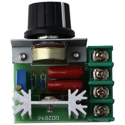 1pcs AC 220 V 2000 W SCR Voltage Regulator Dimming Dimmers Speed Thermostat Controller