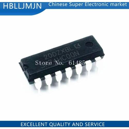 10PCS SN74HC00N DIP14 SN74HC00 DIP 74HC00 DIP-14