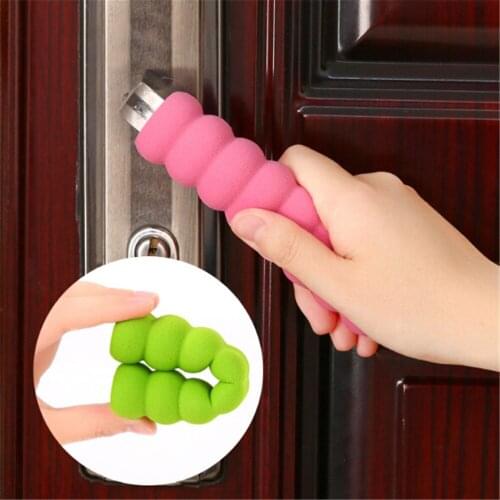 3pc Door Handle Cover Pad Safty Protector Guard Foam For Baby Kid Toddler happy