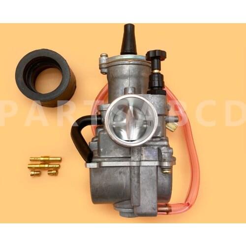 30mm OKO30 PWK30 2-Stroke Racing Flat Side PWK Carb W/ Power Jet For KTM OKO 30