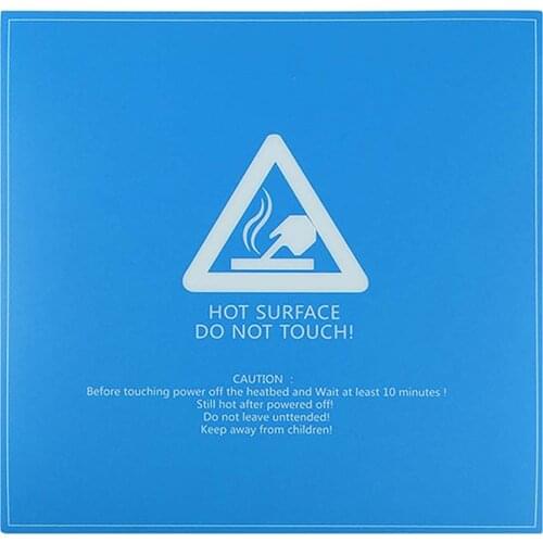 For MK2B/3 Wanhao i3 Anet A8 A6 3D Printer Accessories Printed Hot Bed Surface Sticker Heat Paper Protective Film
