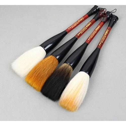 Oversized Calligraphy Brush Pen Weasel Hair Chinese Calligraphy Brush Caligrafia Writing Painting Bear Hair Hopper-shaped Brush