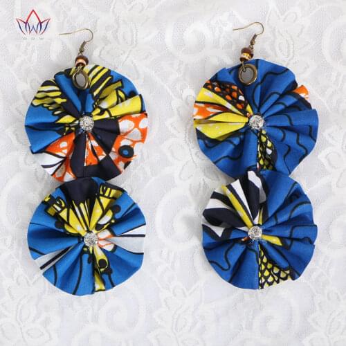 BRW 2021 New Arrival African Women Drop Earrings Earings Fashion Jewelry African Style Handmade Earrings For Women WYB80