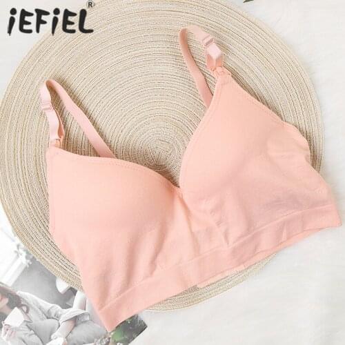 Maternity Wirefree Seamless Bra Nursing Bras Pregnancy Pregnant Women Underwear Breastfeeding Bra Soutien Gorge Allaitement