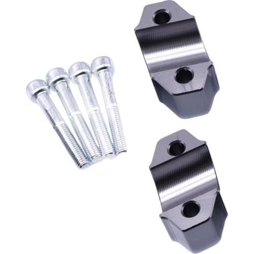 CNC Adjustable Handlebar Riser Clamp Kit for YAMAHA XT1200ZE 2014-2018