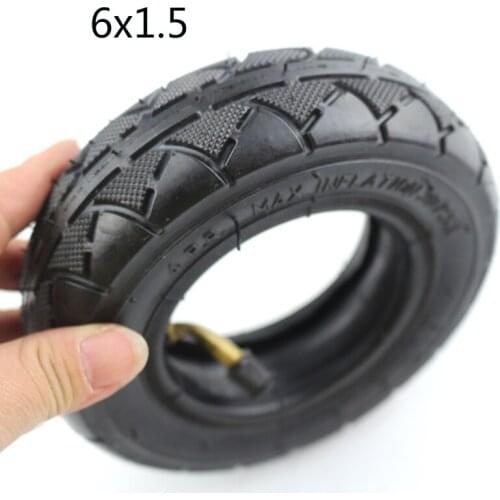 High quality 6X1.5 tires 6 Inch Tyre & Inner Tube Set hub Electric Scooter Wheel Chair Truck 6x1 1/2
