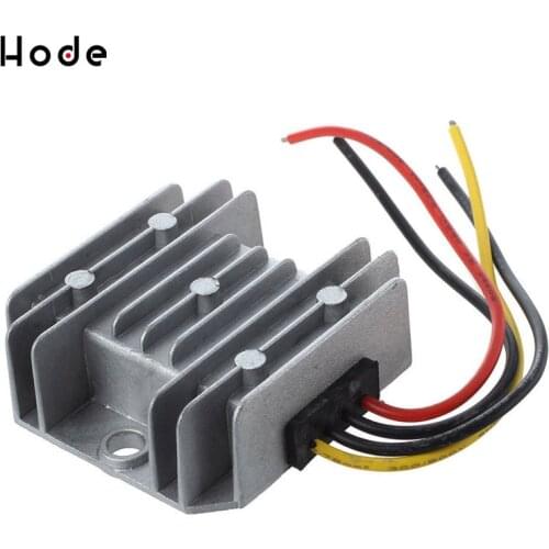 Power Module Converter Regulator Module Step Down Board Adapter 12V/24V to 6V 5A DC to DC Full Protection Waterproof for Vehicle