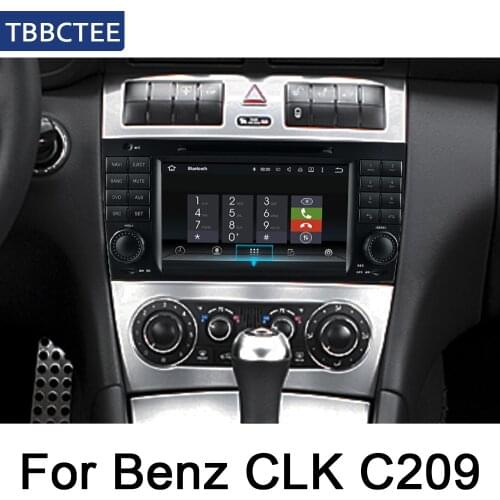 For Mercedes Benz CLK Class C209 A209 2000~2010 NTG HD Screen Android Multimedia Player GPS Navi Map Car DVD Radio Stereo Wifi