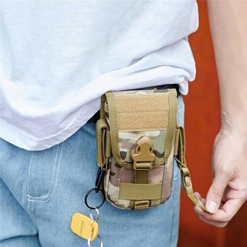 Men Camouflage Changing Bag Oxford Coin Purse Multifunctional Card Package Portable Casual Change Storage Bags Male