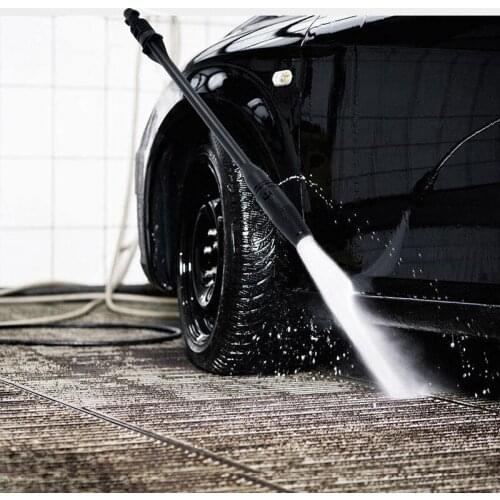 Car Washer Jet Lance Nozzle High Low Pressure Head Gun Extension Rod Fan-shaped Nozzle Wash Cleaning Adjustable Sprayer Nozzle