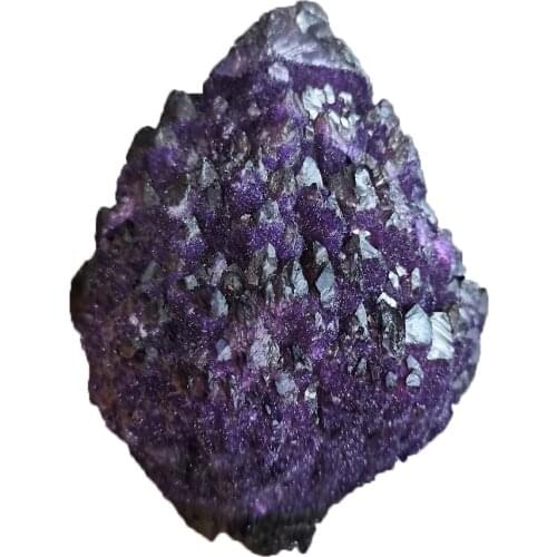 Natural Amethyst Cluster Specimen Healing Reiki Demagnetization Restored Mineral Quartz Home Wedding Decoration
