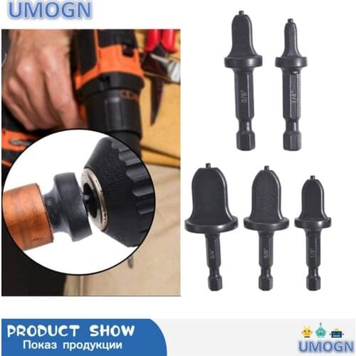 2021 NEW 1/5pcs Air Conditioner Conditioning Tube Expander Swaging Tool Drill Bit Pipe Flaring 1/4” 3/8” 1/2” 5/8” 3/4