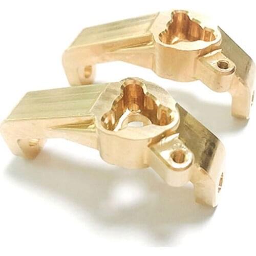 NEW Brass Caster Mounts (L/R) RER11408 for 1:10 Redcat GEN8 Scout II RER11335 1/10 RC Crawler Car