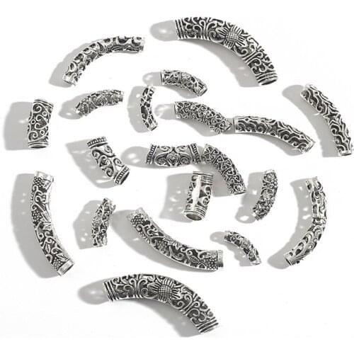 Alloy Spacer Bead SEPTA Alloy Receptacle Accessories DIY Bracelet Material Elbow Pendant Necklace Pendant jewelry making