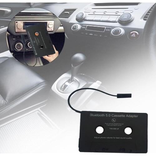 Universal Car Bluetooth Audio Cassette To Aux Adapter For Smartphones Cassette Adapter 3.5 MM Auxillary Cable Tape Adapter