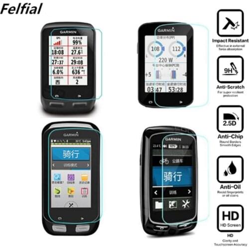 1/2pcs New Tempered Glass For Garmin edge 510/520/820/1000/1030/130/520Plus GPS Bike Computer Screen Protector Cover
