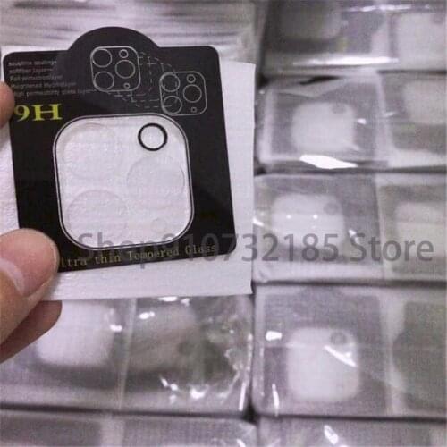 50PCS For iPhone 12 11 pro Camera Film For iPhone 12 Pro Max Mini Full Cover Tempered Glass Camera Lens Screen Protector Glass
