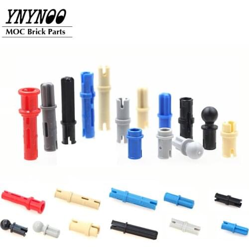200g/lot Technical Pin Connectors Bolt Bush MOC Building Blocks Bricks Spare Parts Toys fit for 6628 2780 3673 3749 6558 11214