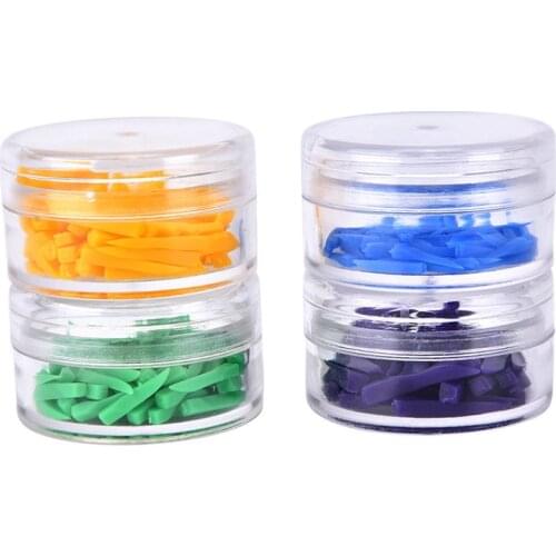 350pcs/lot Dental Wedges Teeth Interdental Wedge Plastic Disposable Medical Dentist Material Tool 4 Colors