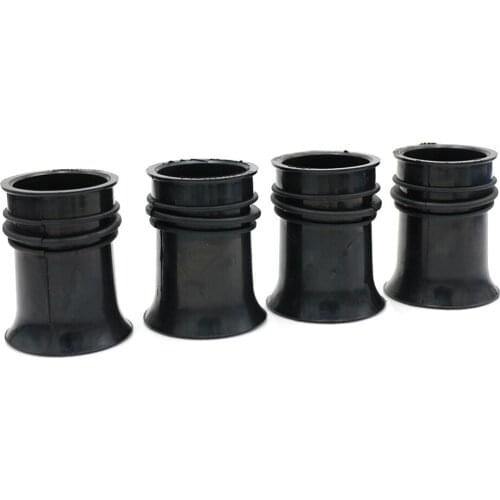 4pcs Intake Carburettor Airbox Rubber Boot Set For Honda CB750K K1 K2 K3 K4 K5 K6 69-76 CB750F Super Sport 75-76