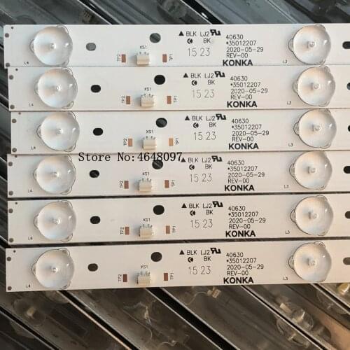 6 PCS/set LED backlight strip for Toshiba Dl4053 40l2500 40l1500 Dl4053(a)w 100% new