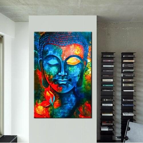 5d diy Diamond Painting"Color Buddha"Full,square Embroidery,handmade Drill Mosaic,art,Crafts Y1940