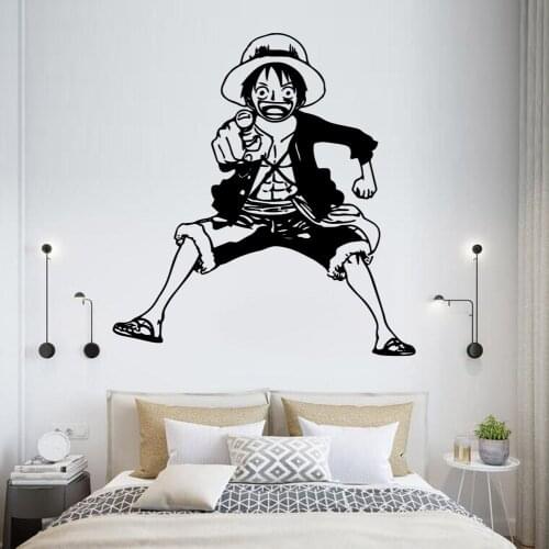 Diy ONE PIECE Home Decorations Pvc Decal For Baby Kids Rooms Decor Home Party Decor Wallpaper
