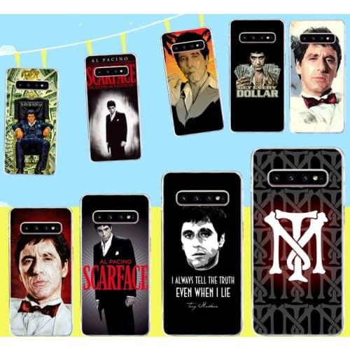 CUTEWANAN Scarface Tony Montana Customer High Quality Phone Case for Samsung S9 plus S5 S6 S7 edge S8 S10 plus