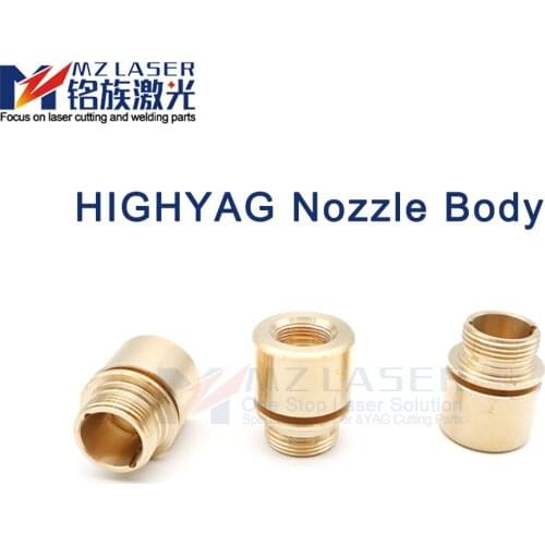 High YAG Laser nozzle holder copper housing adaptor converter fiber laser cutting machine equipment replacement Spare Parts