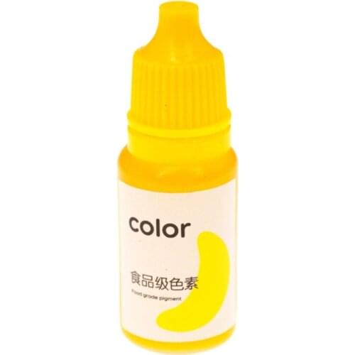 D08D 7 Colors 10ml Epoxy Resin Pigment Liquid Colorant Dye Ink Diffusion DIY Handmade Soap Scented Candle Coloring